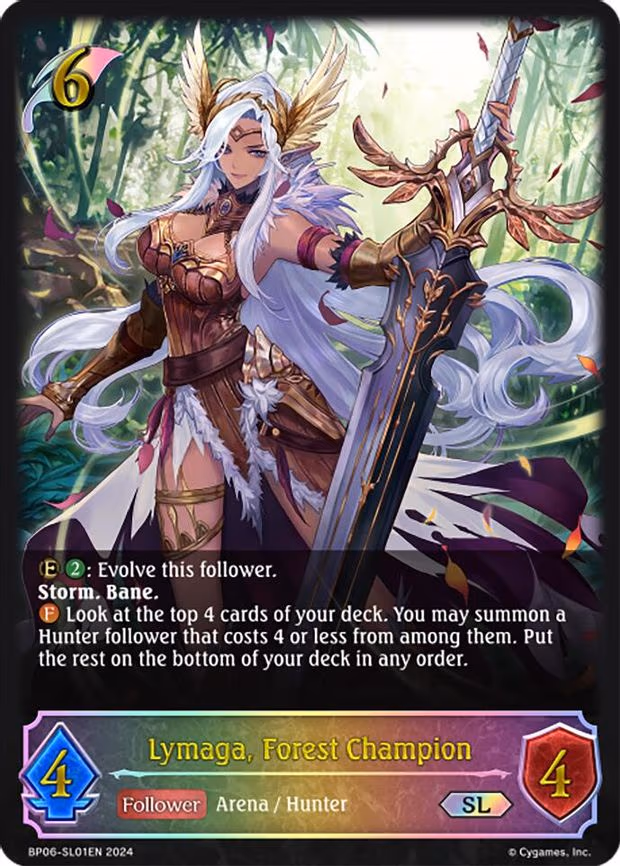 Lymaga, Forest Champion - Super Legendary (BP06-SL01EN)