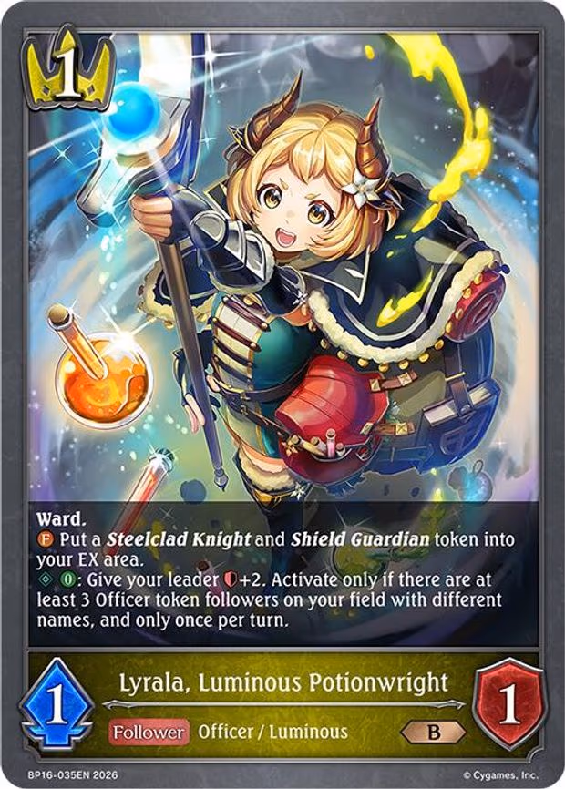 Lyrala, Luminous Potionwright - Bronze (BP16-035EN)