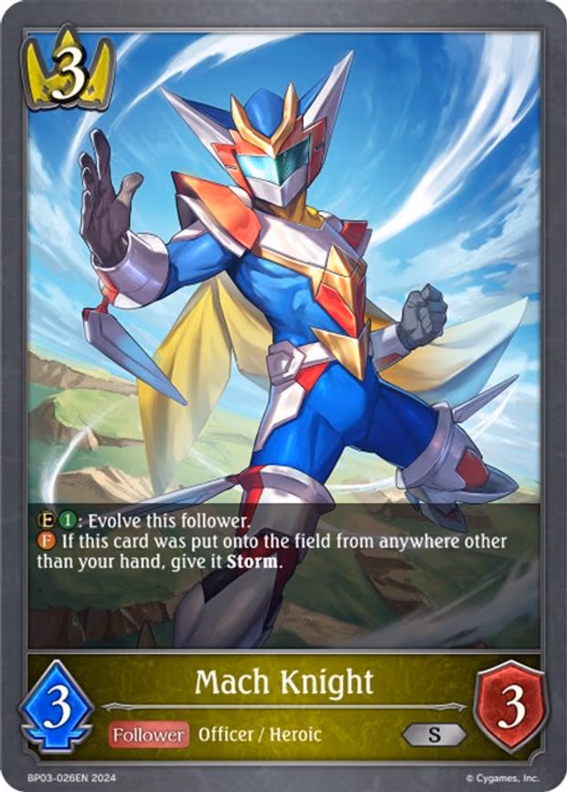Mach Knight - Silver (BP03-026EN)