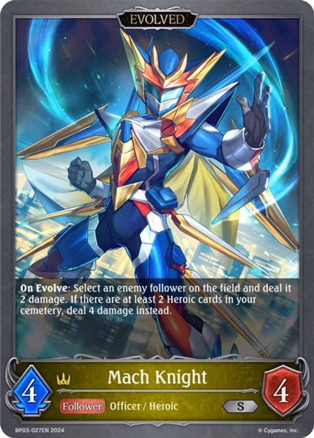 Mach Knight - Silver (BP03-027EN)