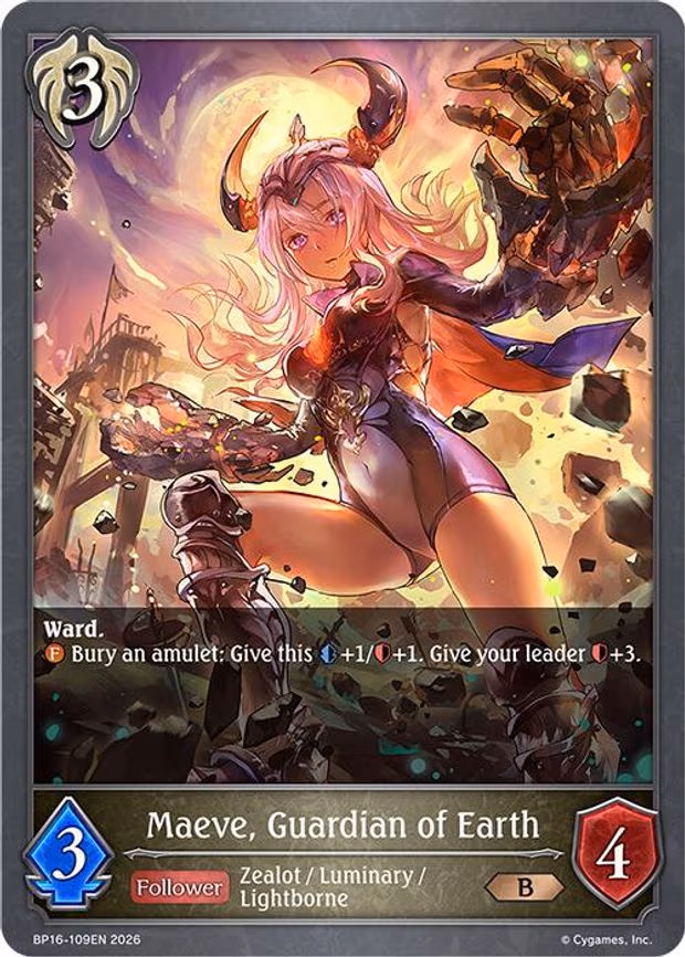 Maeve, Guardian of Earth - Bronze (BP16-109EN)