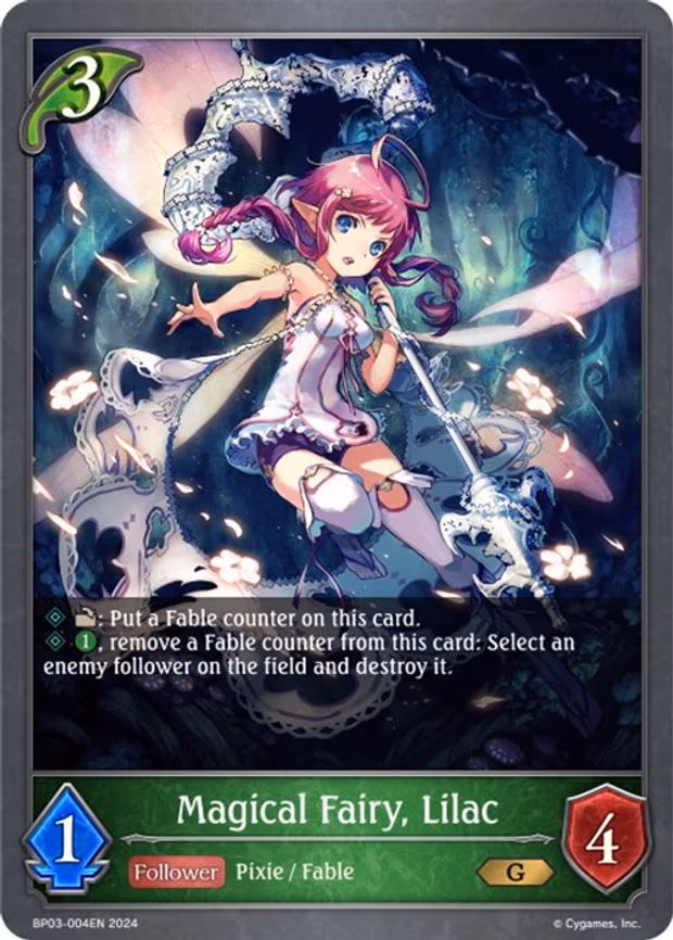Magical Fairy, Lilac - Gold (BP03-004EN)