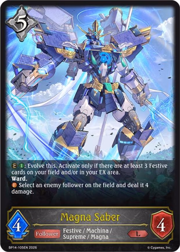 Magna Saber - Legendary (BP14-105EN)
