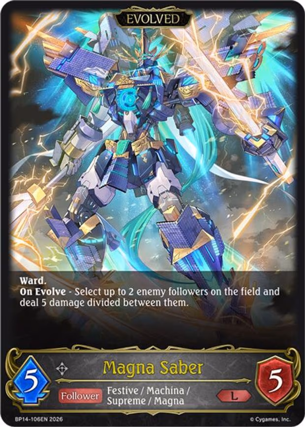 Magna Saber - Legendary (BP14-106EN)