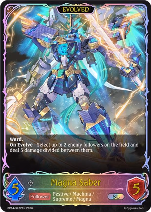 Magna Saber - Super Legendary (BP14-SL22EN)
