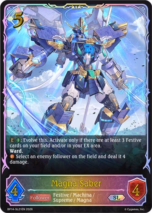 Magna Saber - Super Legendary (BP14-SL21EN)