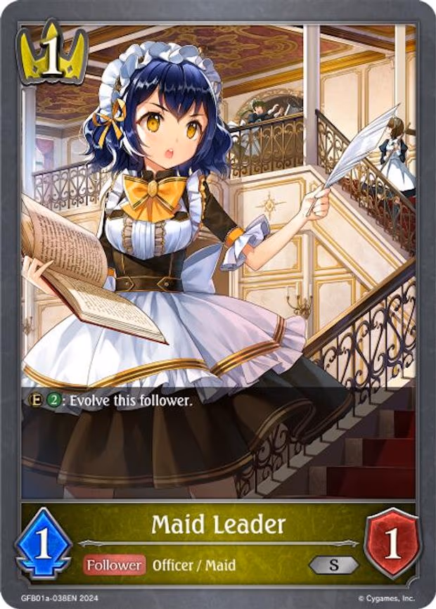 Maid Leader - Silver (GFB01a-038EN)
