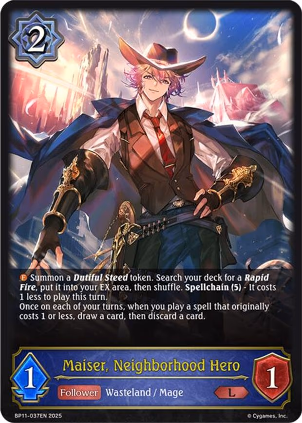 Maiser, Neighborhood Hero