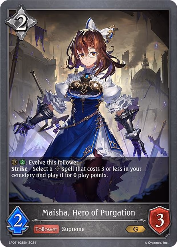 Maisha, Hero of Purgation - Gold (BP07-108EN)