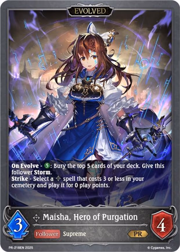 Maisha, Hero of Purgation - Promo (PR-218EN)