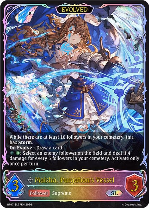 Maisha, Purgation's Vessel