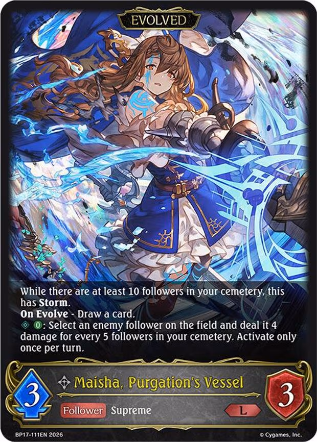 Maisha, Purgation's Vessel