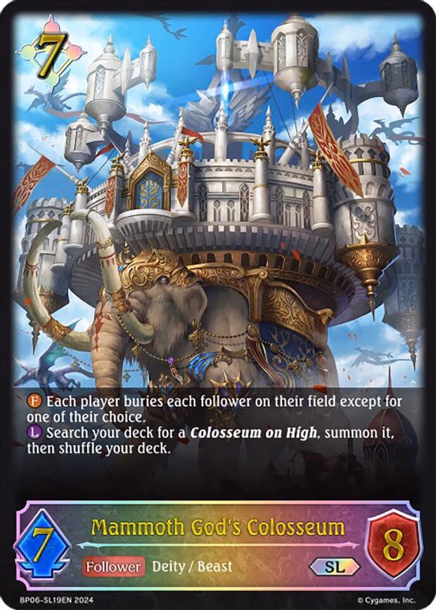 Mammoth God's Colosseum - Super Legendary (BP06-SL19EN)