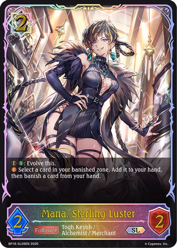 Mana, Sterling Luster - Super Legendary (BP18-SL09EN)