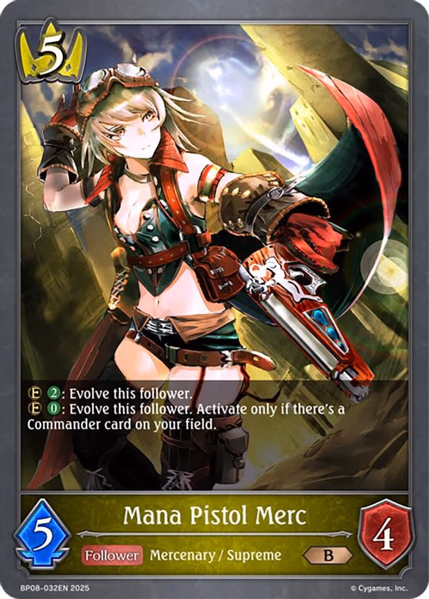 Mana Pistol Merc - Bronze (BP08-032EN)