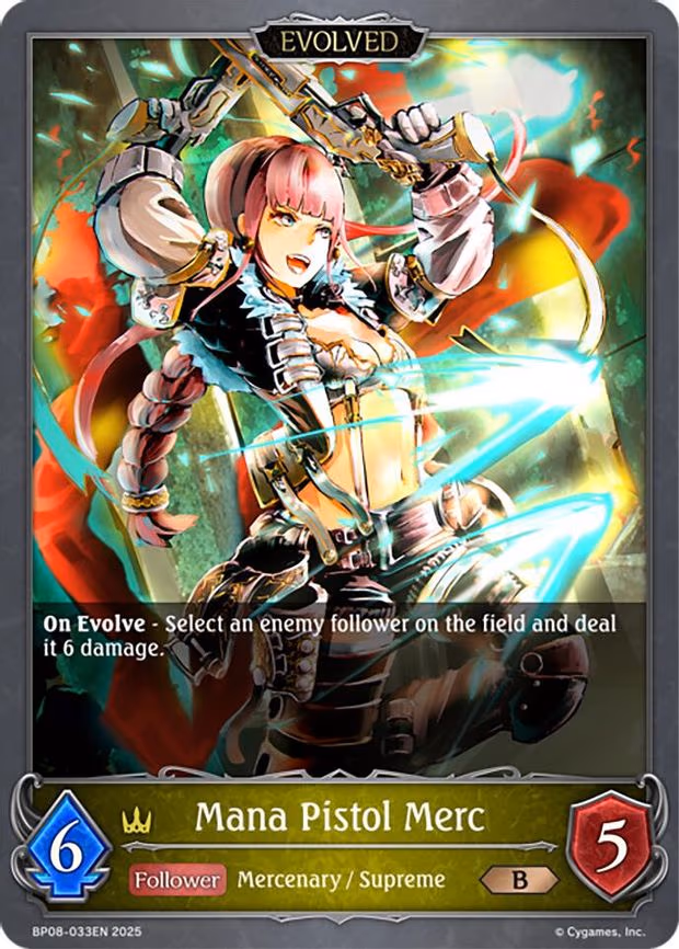 Mana Pistol Merc - Bronze (BP08-033EN)