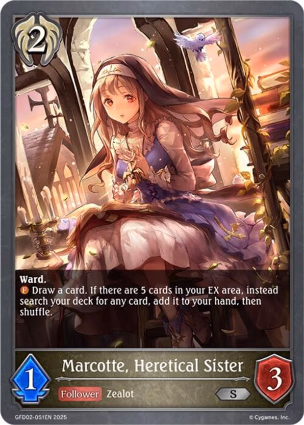 Marcotte, Heretical Sister - Silver (GFD02-051EN)