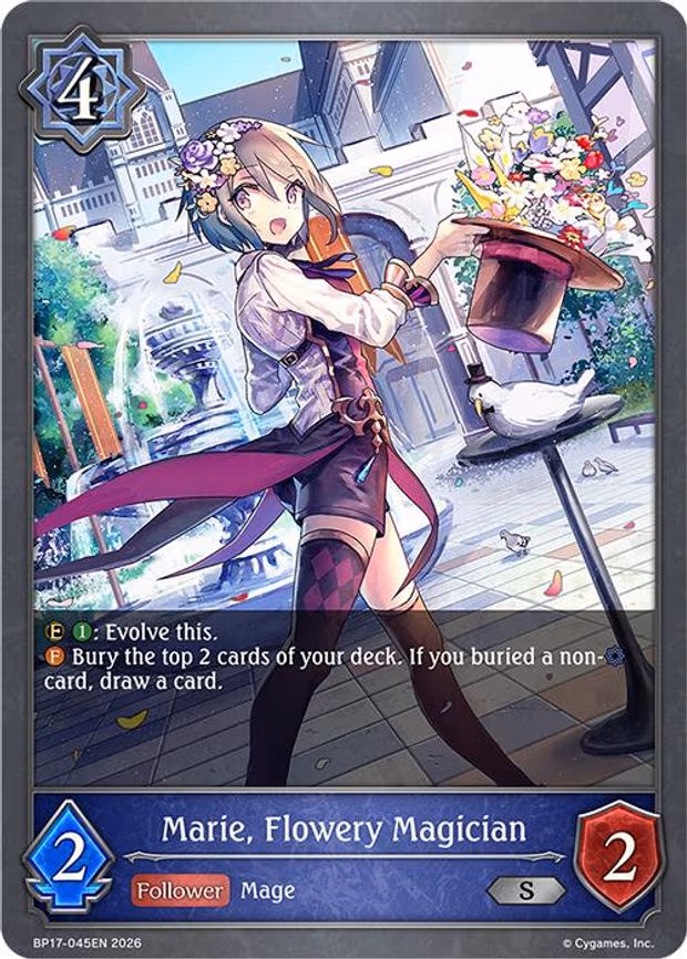 Marie, Flowery Magician - Silver (BP17-045EN)