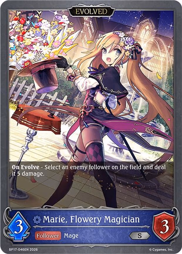 Marie, Flowery Magician - Silver (BP17-046EN)