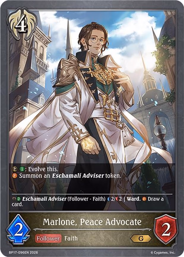 Marlone, Peace Advocate - Gold (BP17-096EN)