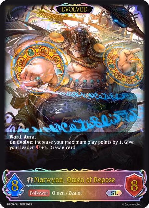 Marwynn, Omen of Repose - Super Legendary (BP05-SL17EN)