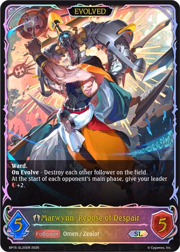 Marwynn, Repose of Despair - Super Legendary (BP15-SL25EN)