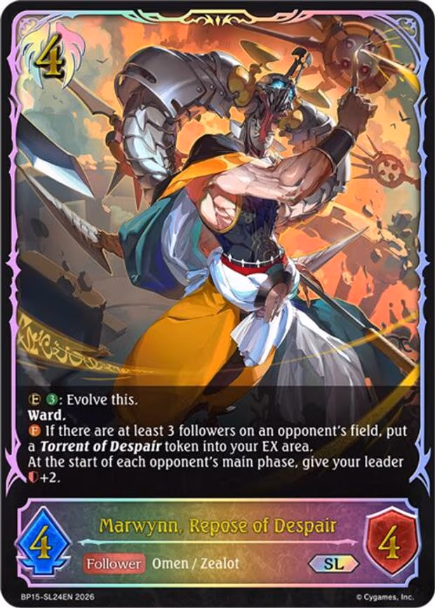 Marwynn, Repose of Despair - Super Legendary (BP15-SL24EN)