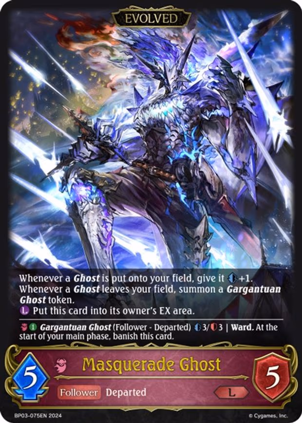 Masquerade Ghost - Legendary (BP03-075EN)