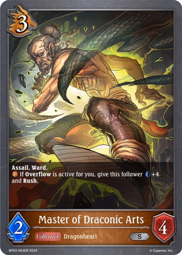 Master of Draconic Arts - Silver (BP03-063EN)