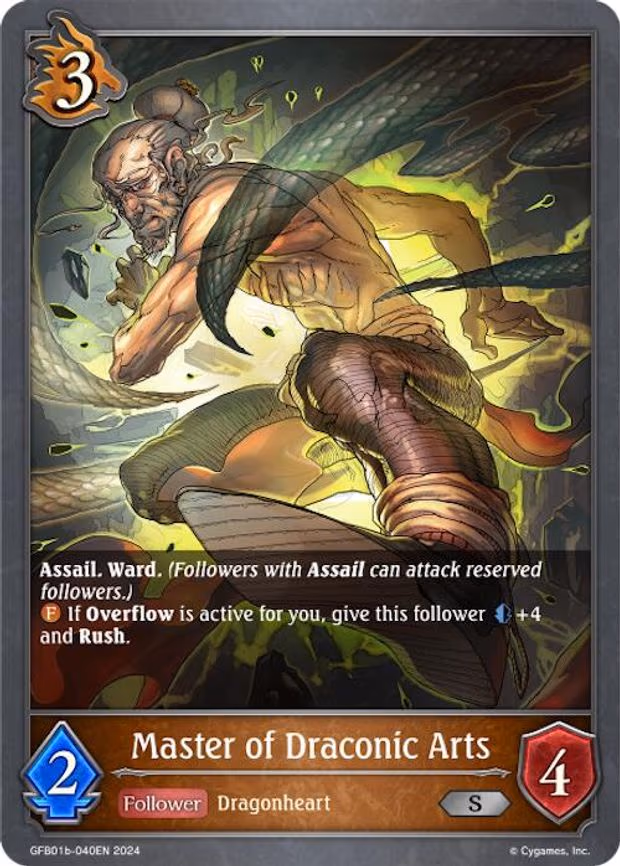 Master of Draconic Arts - Silver (GFB01b-040EN)