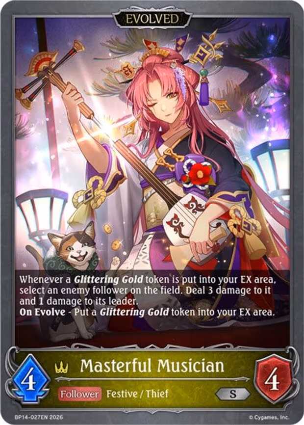Masterful Musician - Silver (BP14-027EN)
