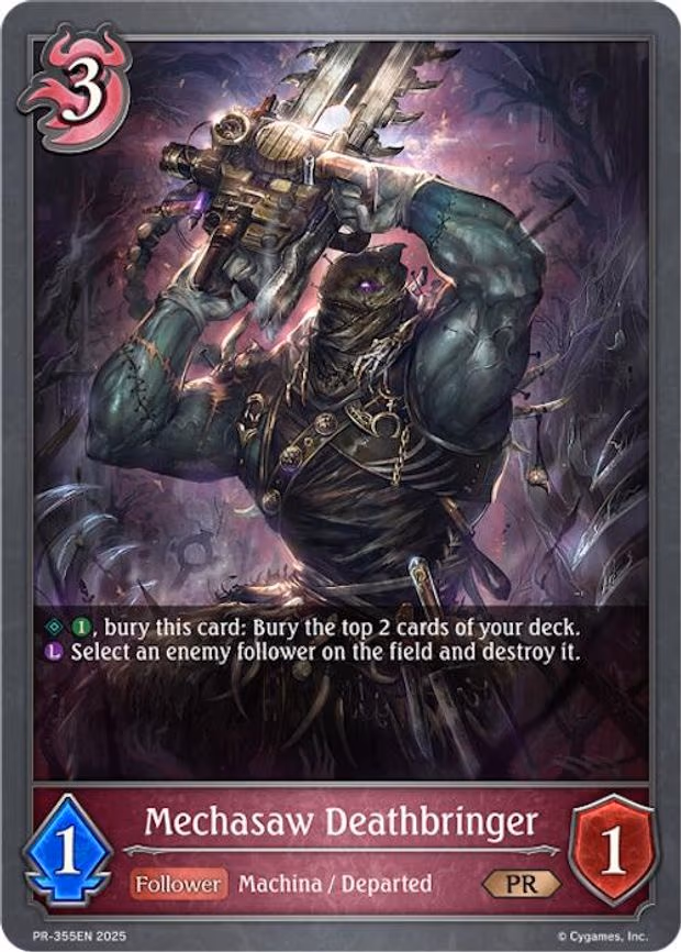 Mechasaw Deathbringer - Promo (PR-355EN)