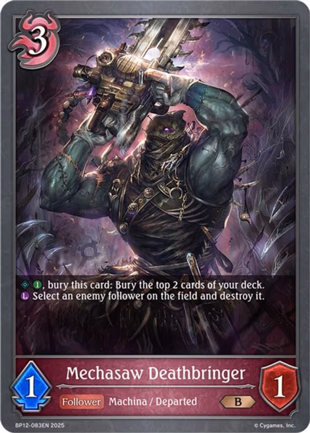 Mechasaw Deathbringer - Bronze (BP12-083EN)