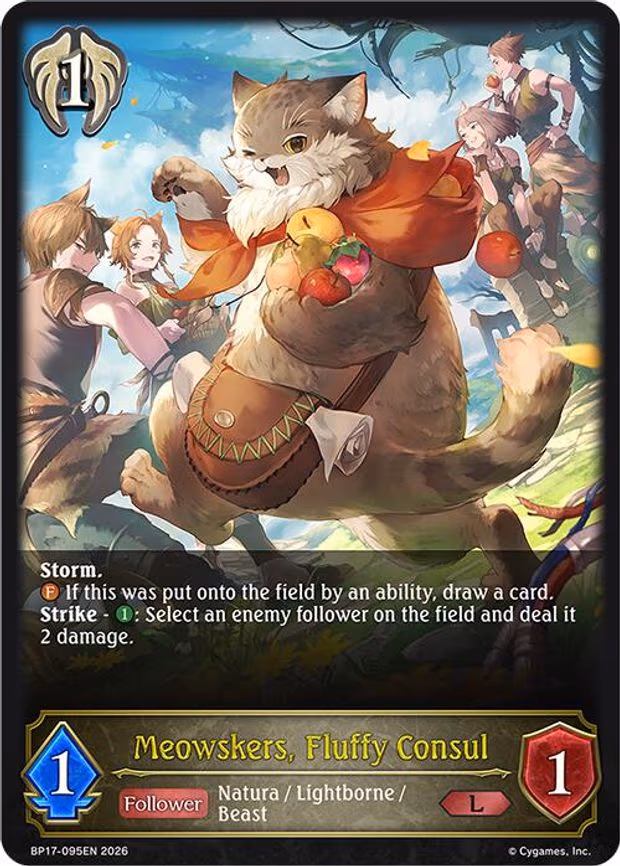 Meowskers, Fluffy Consul - Legendary (BP17-095EN)