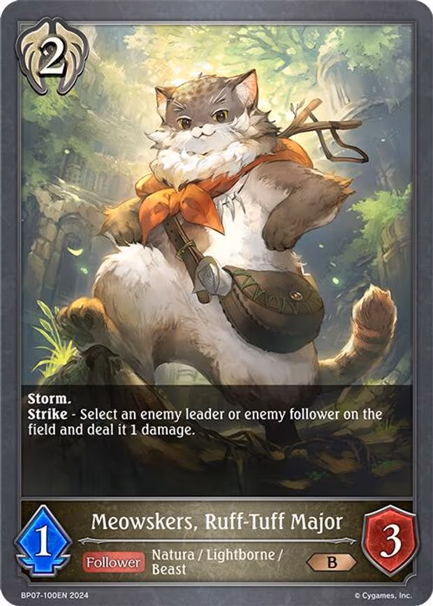 Meowskers, Ruff-Tuff Major - Bronze (BP07-100EN)