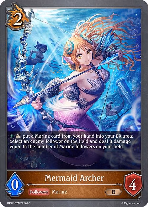 Mermaid Archer - Bronze (BP17-071EN)