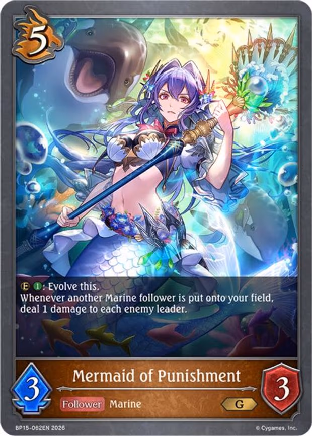 Mermaid of Punishment - Gold (BP15-062EN)