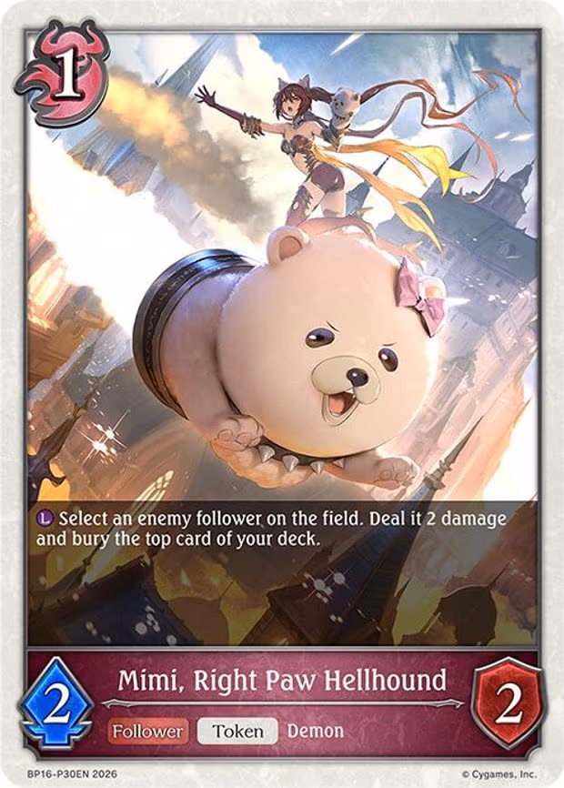 Mimi, Right Paw Hellhound - Premium (BP16-P30EN)