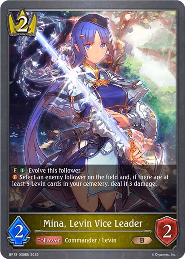Mina, Levin Vice Leader - Bronze (BP13-030EN)