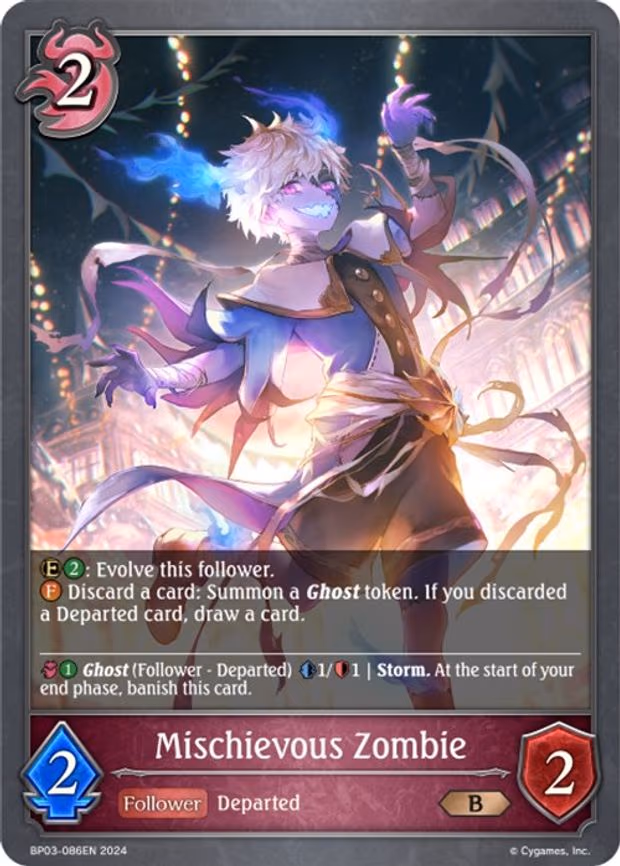 Mischievous Zombie - Bronze (BP03-086EN)