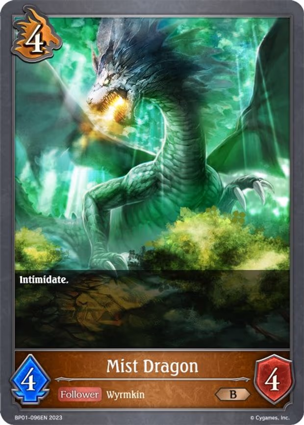 Mist Dragon - Bronze (BP01-096EN)