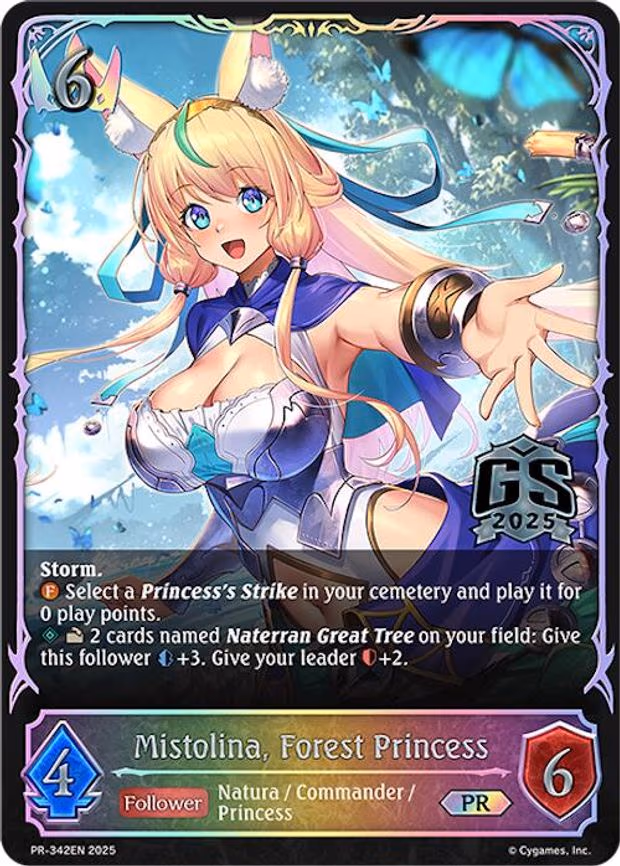 Mistolina, Forest Princess - Promo (PR-342EN)