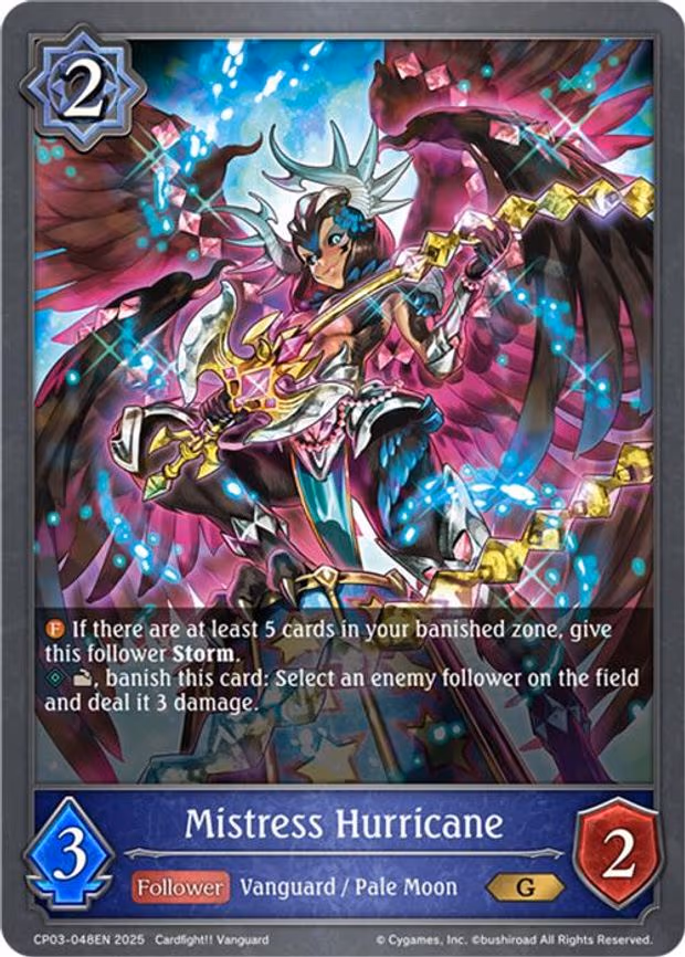 Mistress Hurricane - Gold (CP03-048EN)