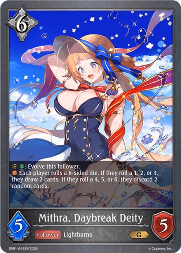 Mithra, Daybreak Deity - Gold (SP01-048EN)