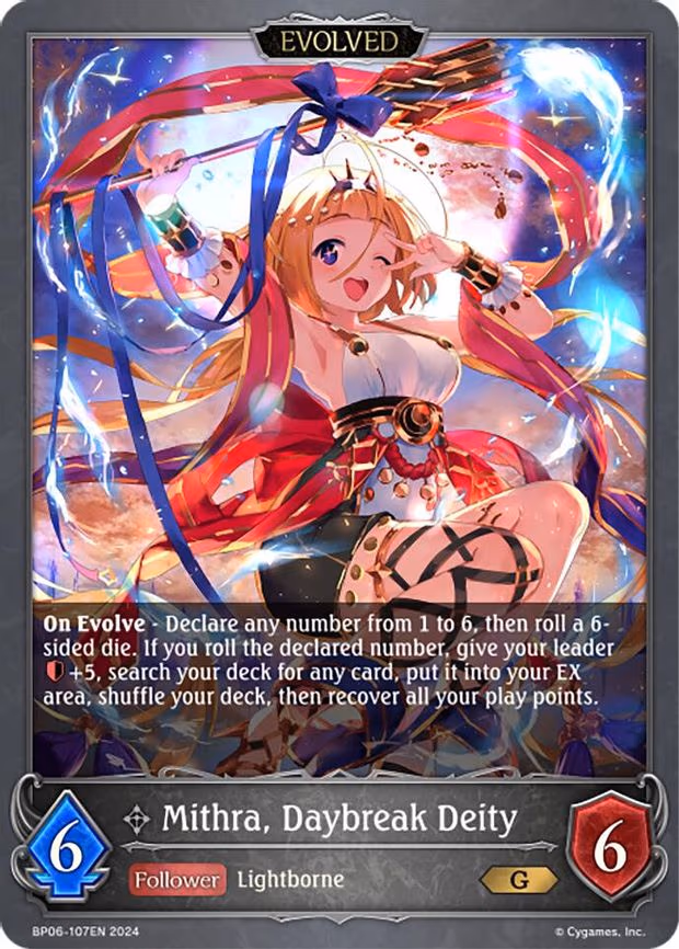 Mithra, Daybreak Deity - Gold (BP06-107EN)