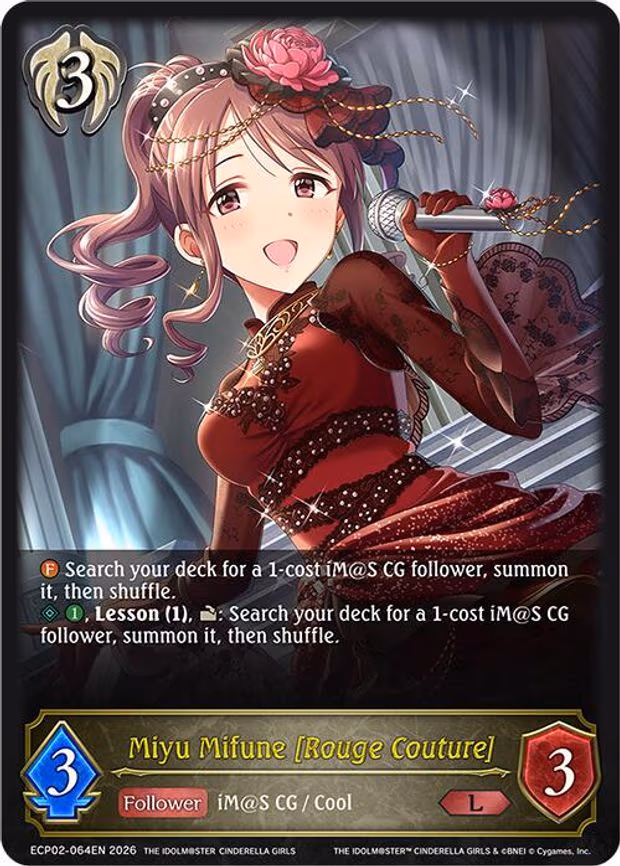 Miyu Mifune [Rouge Couture] - Legendary (ECP02-064EN)