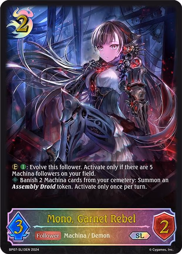 Mono, Garnet Rebel