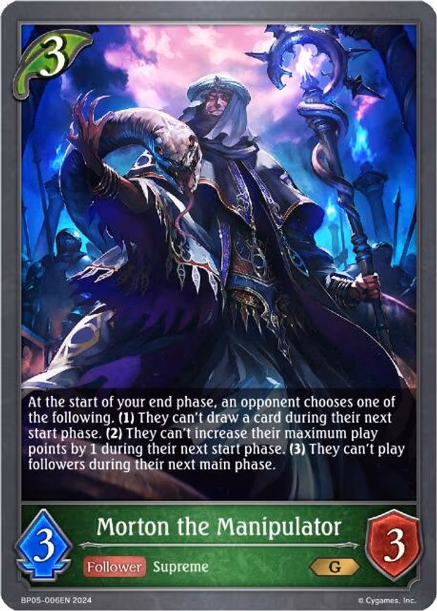 Morton the Manipulator - Gold (BP05-006EN)