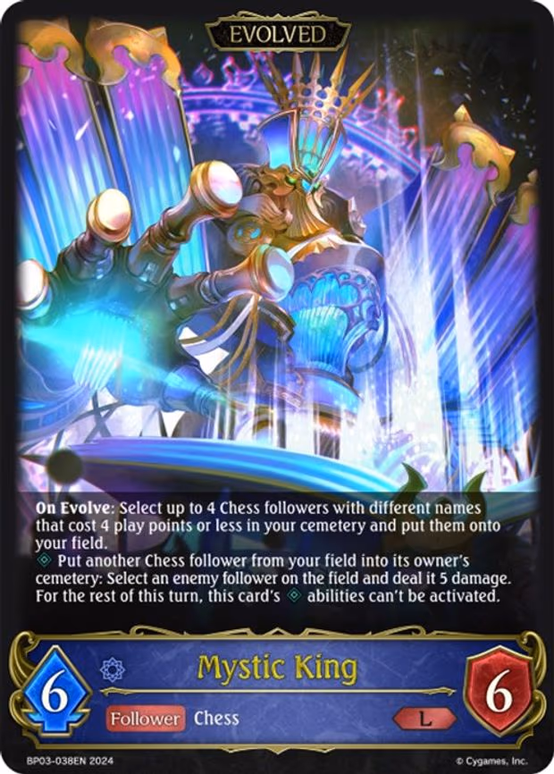 Mystic King - Legendary (BP03-038EN)