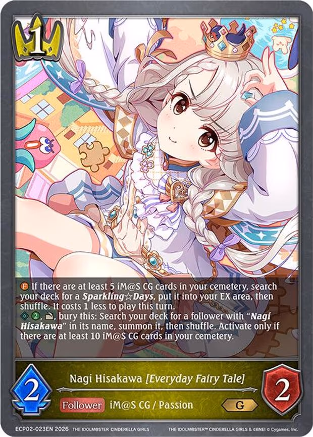 Nagi Hisakawa [Everyday Fairy Tale] - Gold (ECP02-023EN)